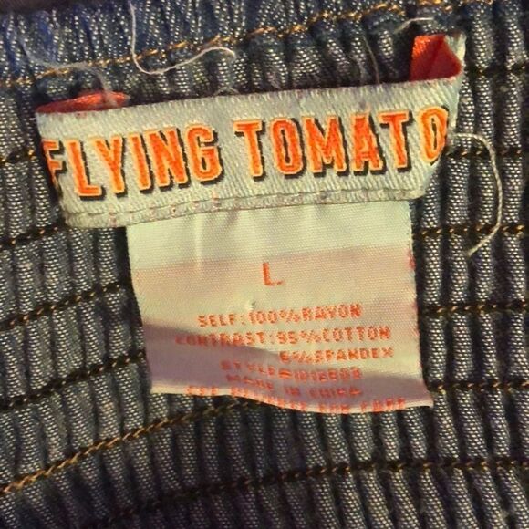 Flying Tomato top sz L - Picture 6 of 6